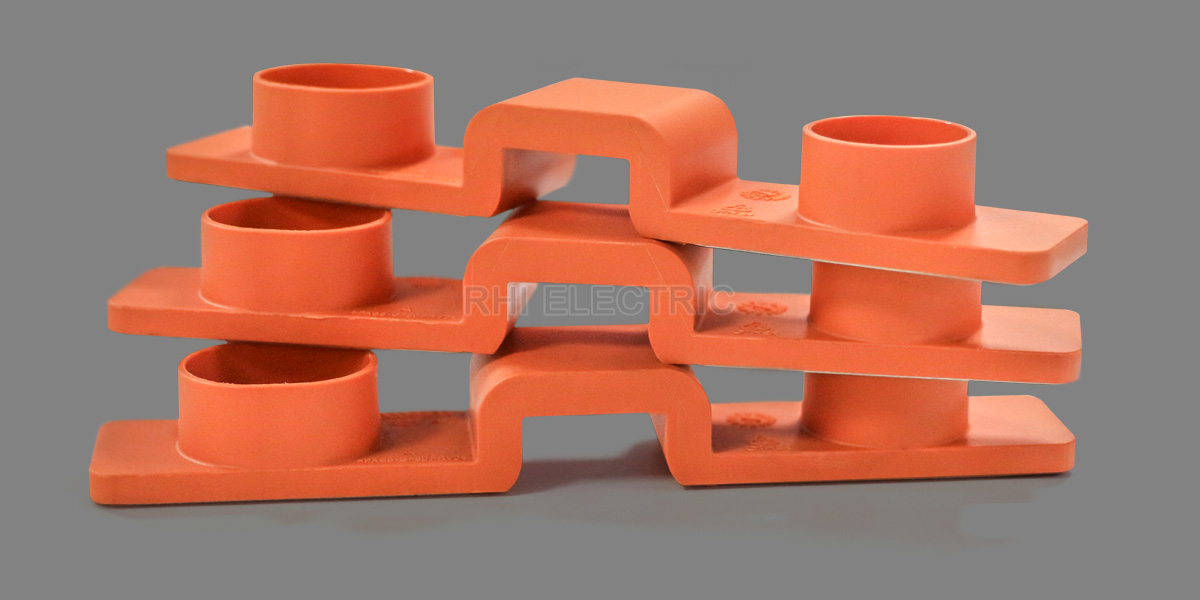 Copper Busbar Overmolded