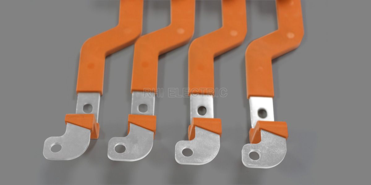 Battery Busbars, Overmolded Insulated Copper Busbar Connectors