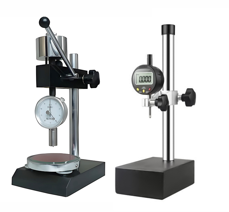 Hardness-tester-and-dial-indicator