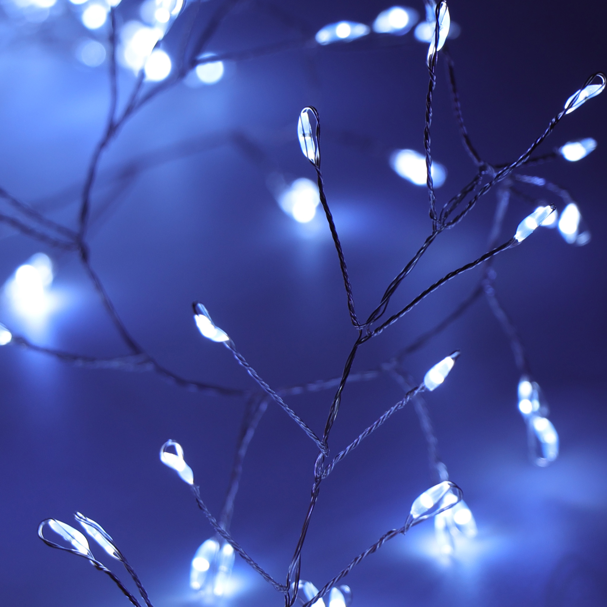 Firecracker White Lights Copper Wire