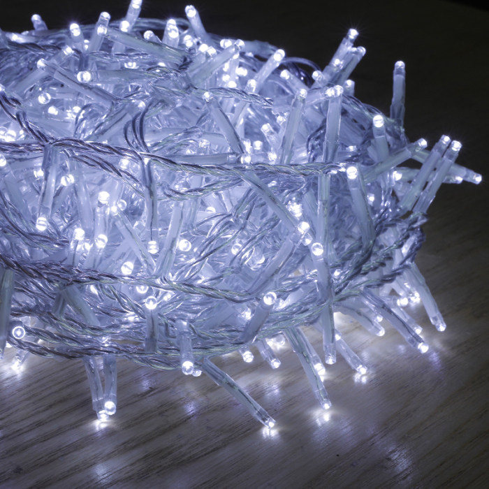 V3灯串透明线白光