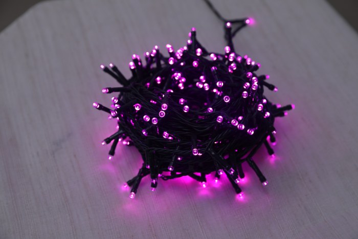 V5灯串墨绿线玫红（2）