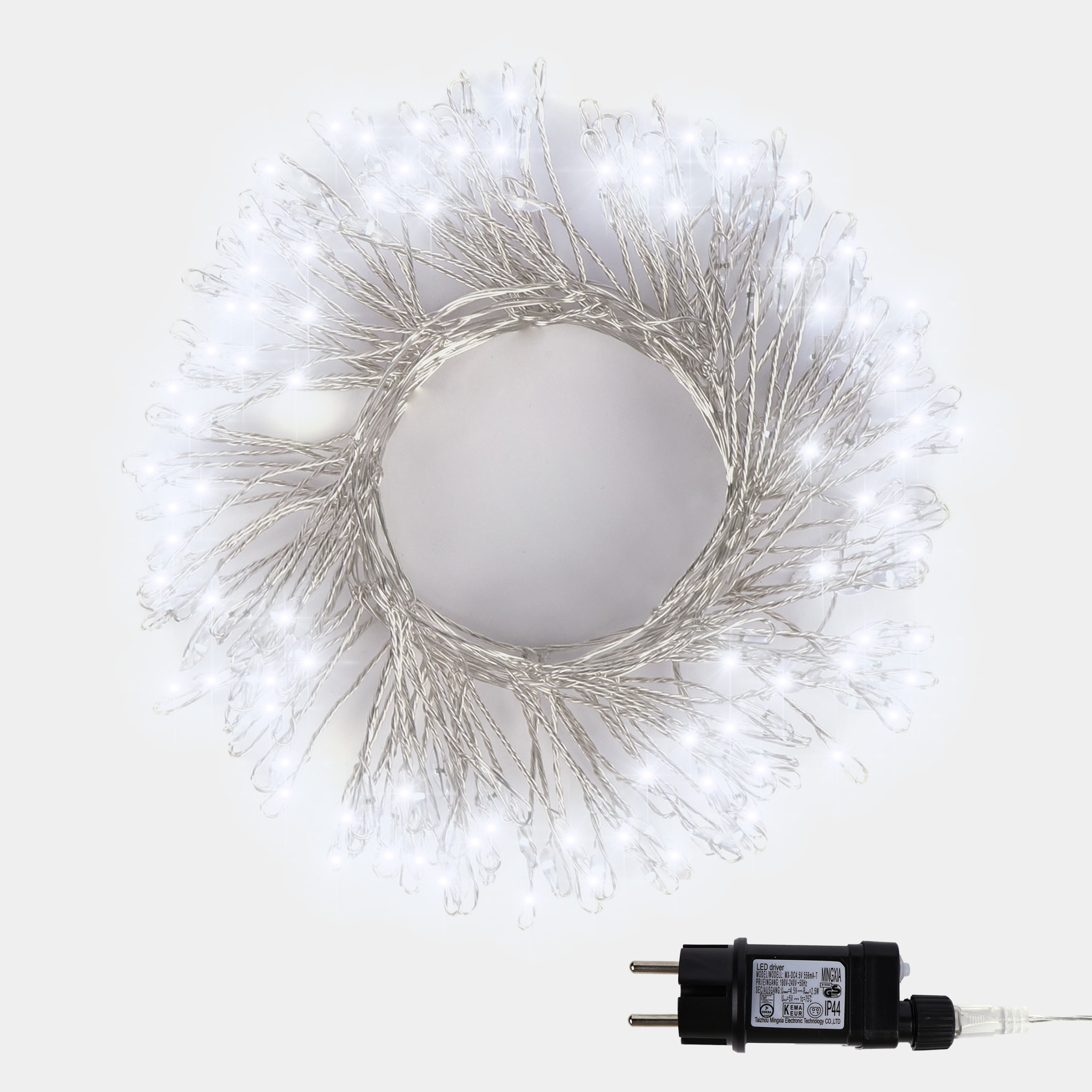 Firecracker White Lights Copper Wire