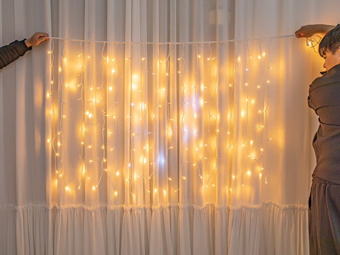 窗帘灯暖光（2）