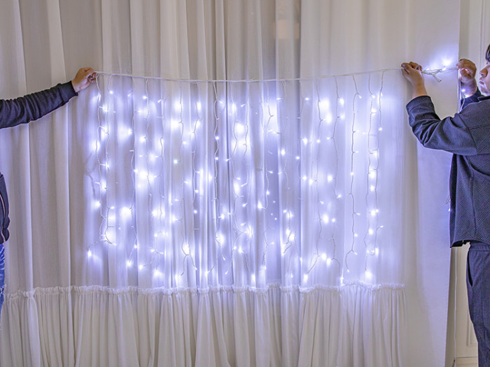 窗帘灯白光（2）