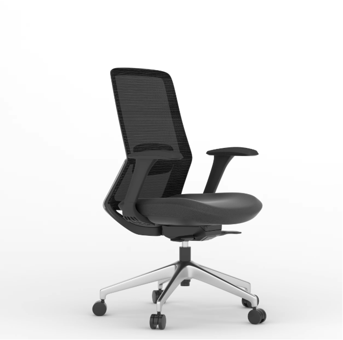 Middle Back Black Mesh Ergonomic Office Chair