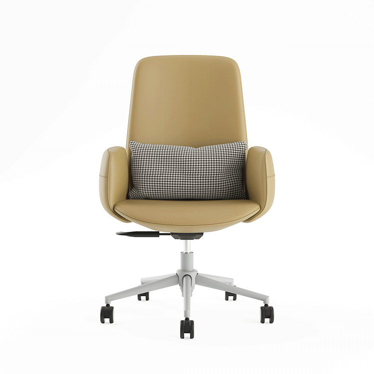 Ergonomic Executive Leather Office  04