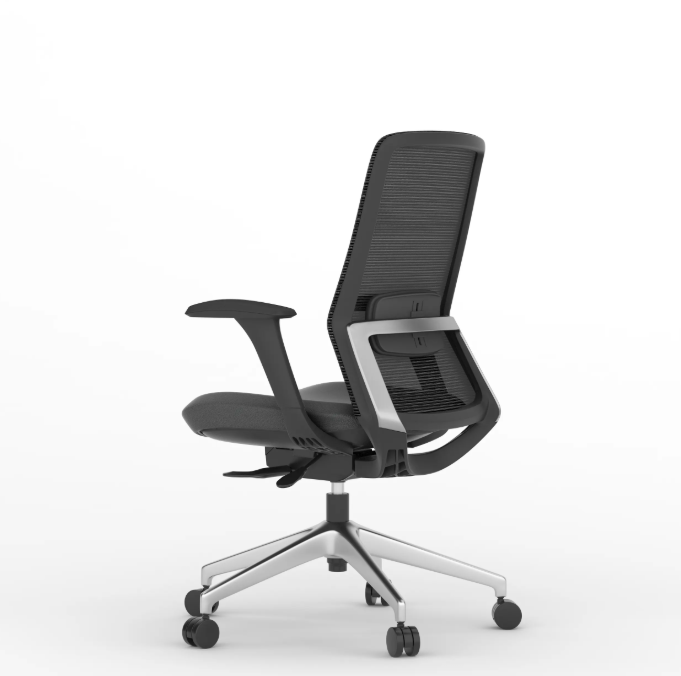 Middle Back Black Mesh Ergonomic Office Chair