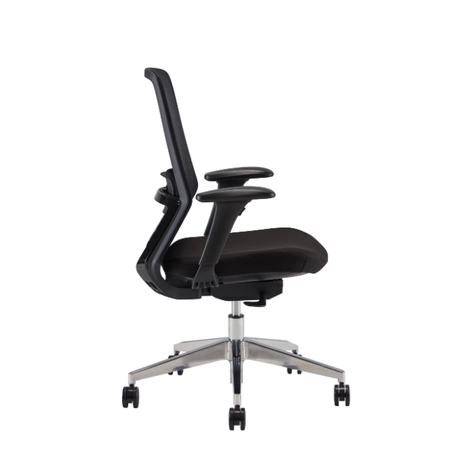 Middle Back Black Mesh Ergonomic Office Chair