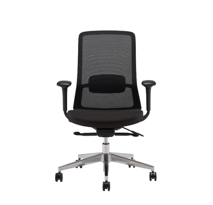 Middle Back Black Mesh Ergonomic Office Chair