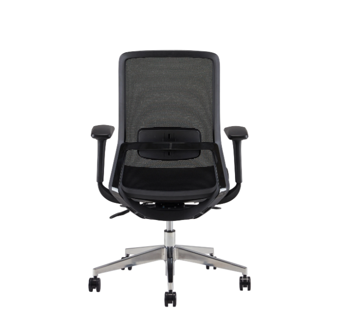 Middle Back Black Mesh Ergonomic Office Chair