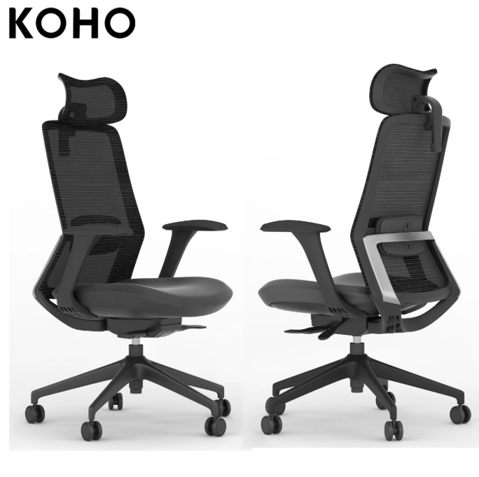 Commercial Ergonomic Office Chair with Headrest