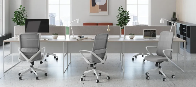 Ergonomic Office Mesh Chair with Sliding Seat 