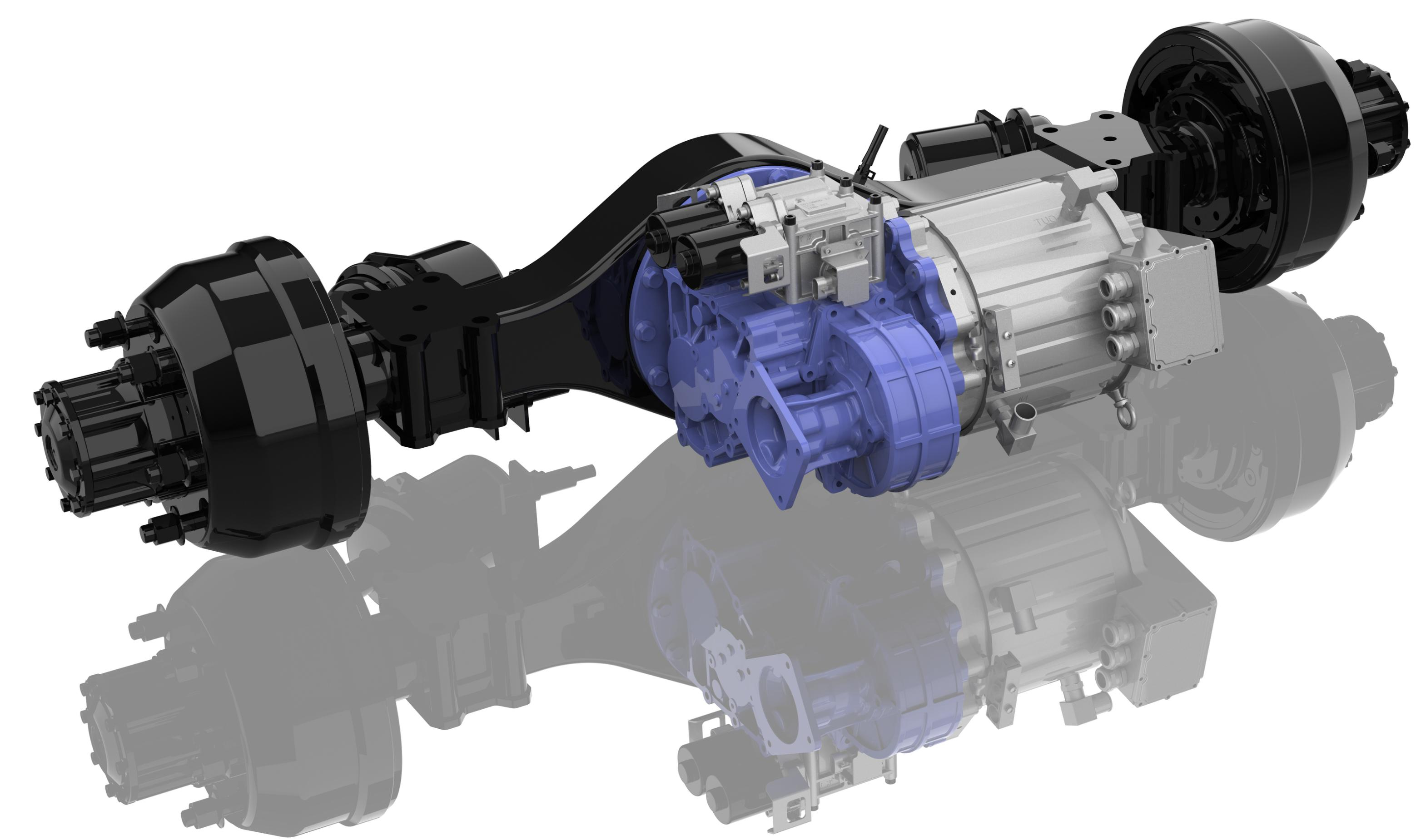 4.5T rear e-axle with power take-off (PTO)