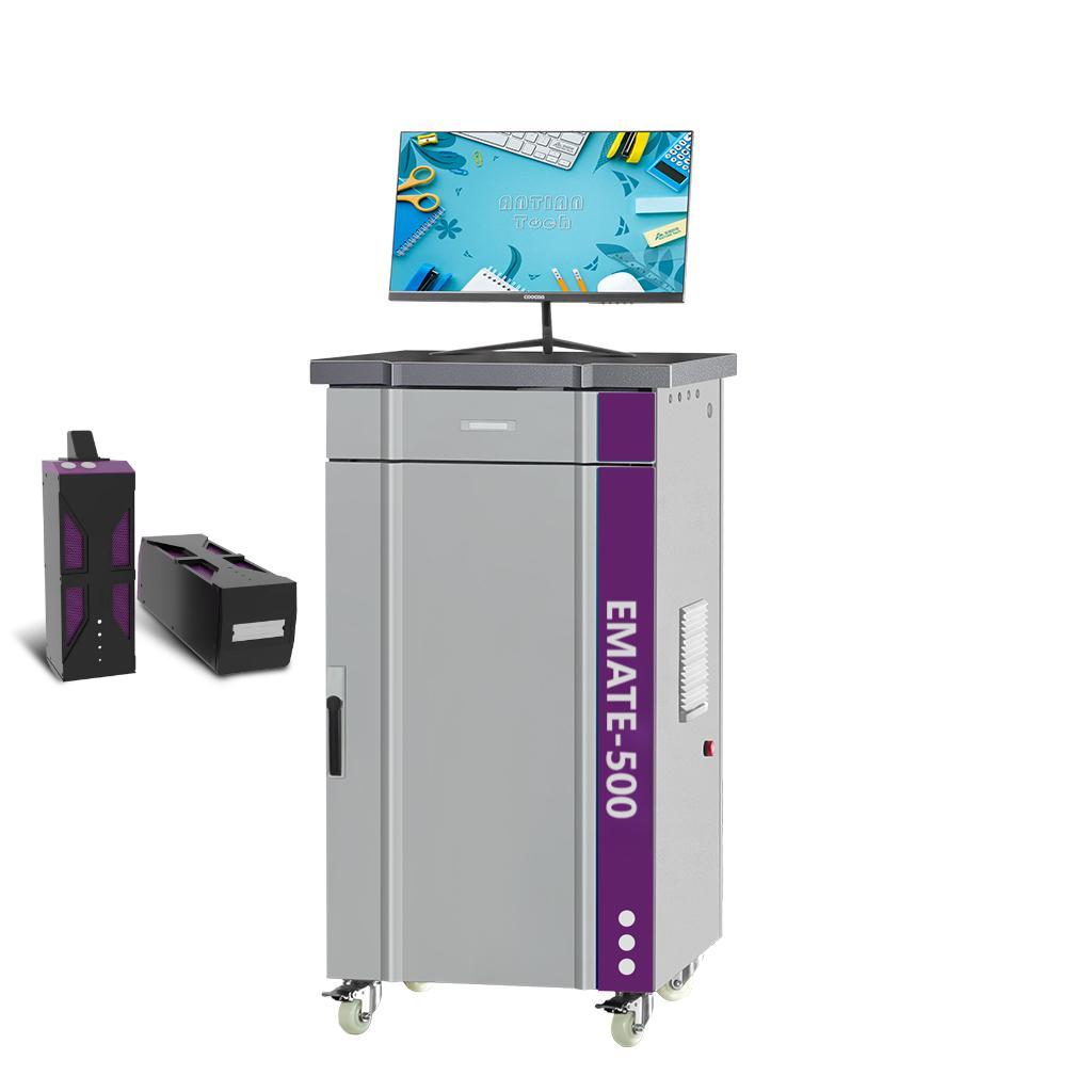 Industrial inkjet printer for aluminum foil and film