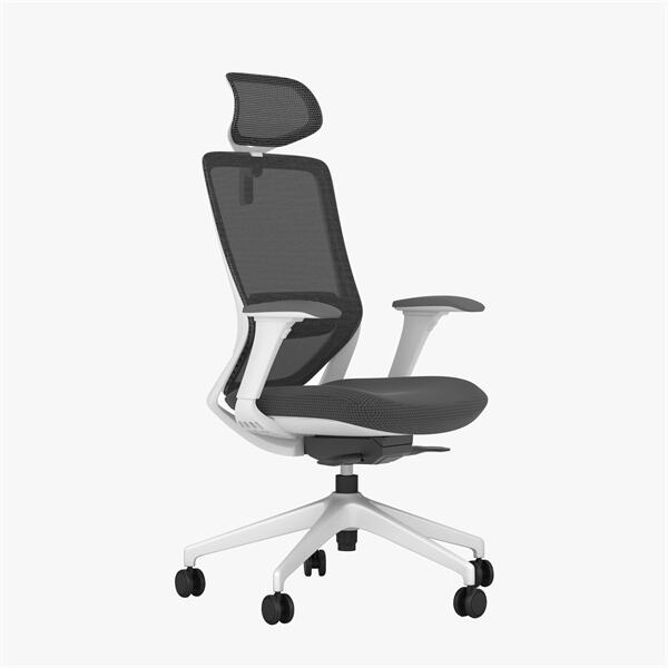 Using the mesh adjustable office chair