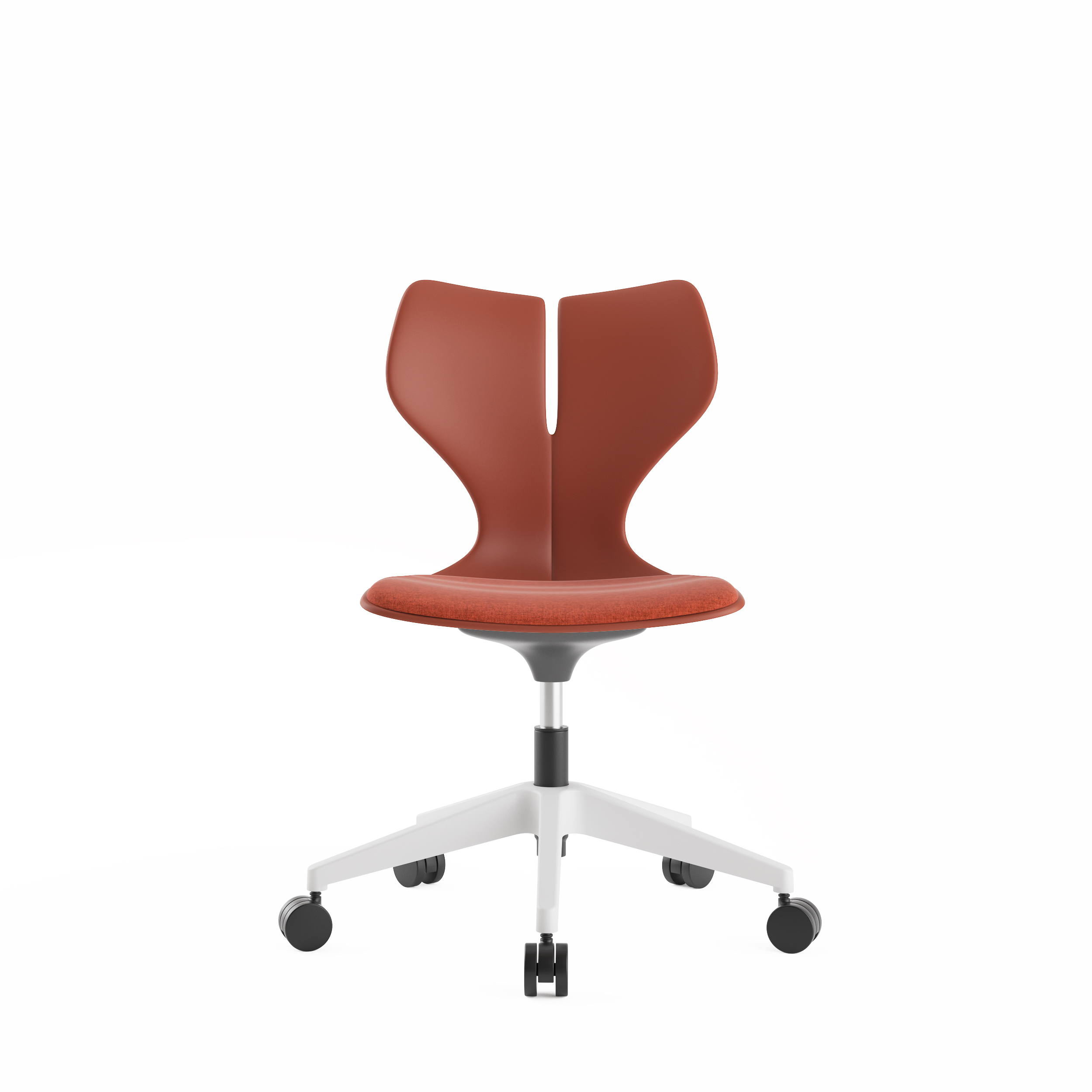 Visitor chairs Swivel lift plastic frame without armrest