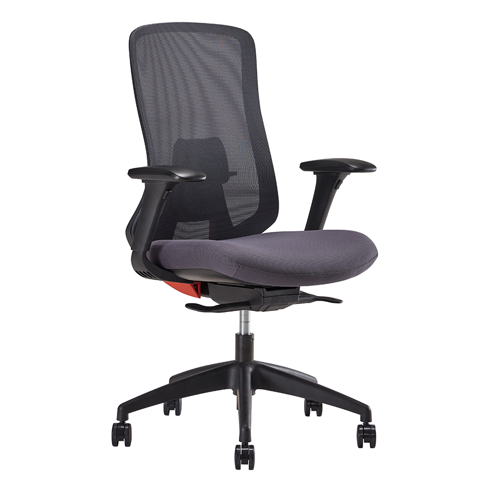 Office Chair Revolving Middle Back Mesh