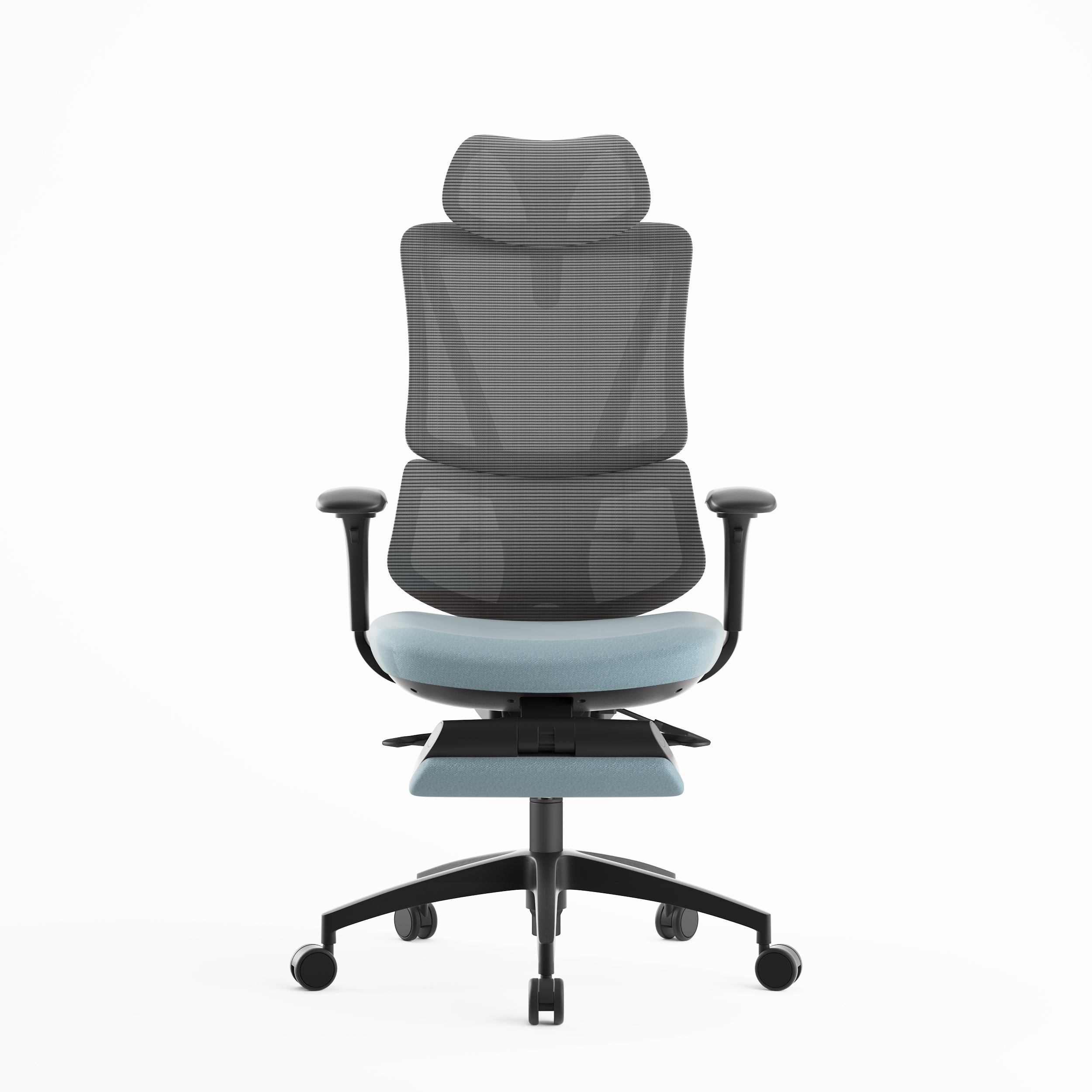 Ergonomic Office Chair with Footrest