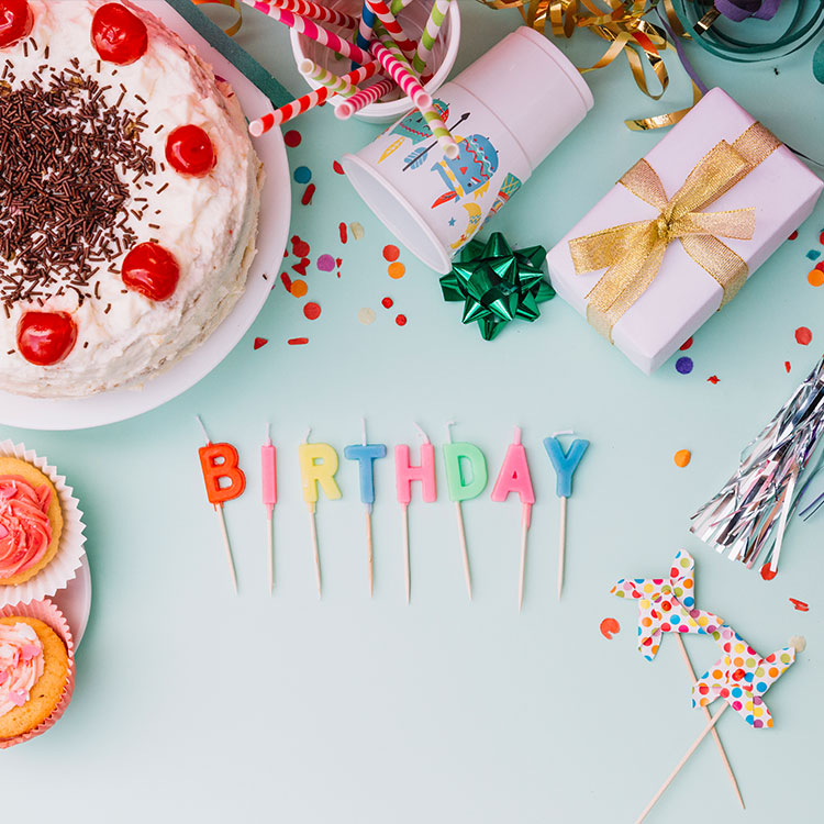 Birthday Cupcake Cases Toppers