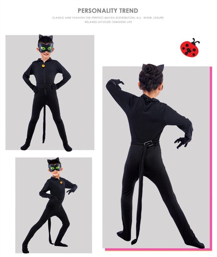 Black Cat Cosplay Costume21570609537