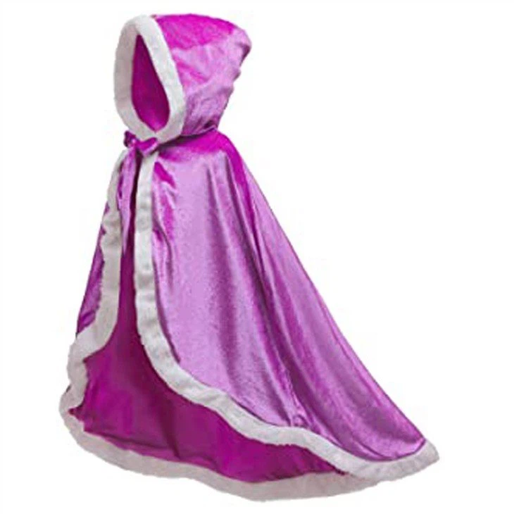 Christmas Costumes Cape Velvet Hooded30576665204
