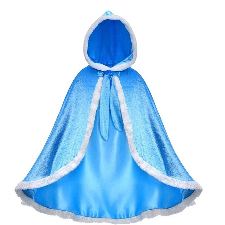 Christmas Costumes Cape Velvet Hooded30595385911
