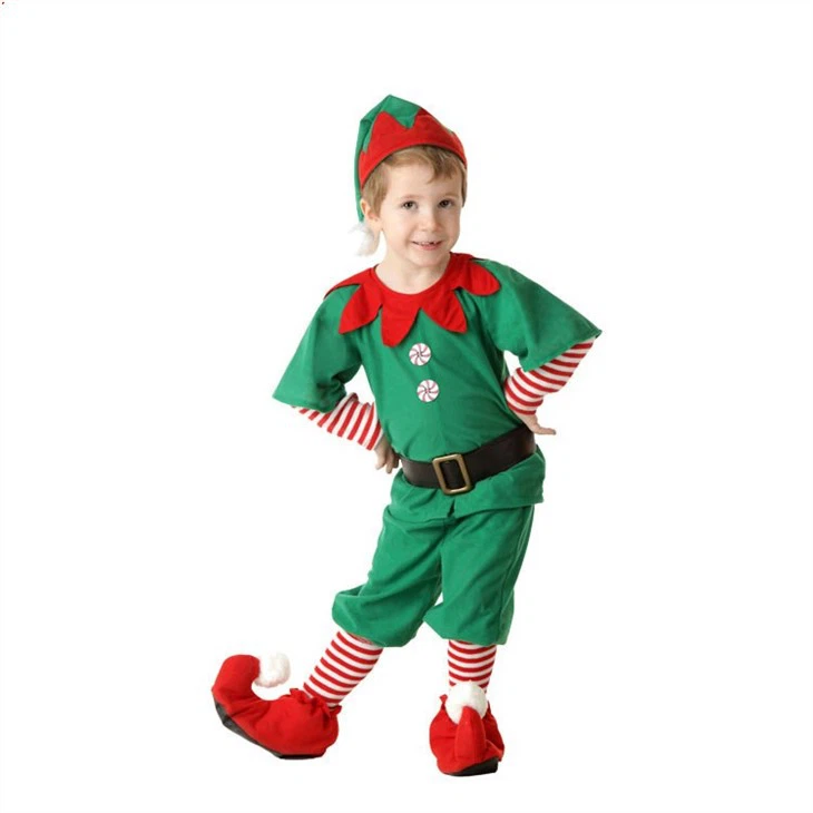 Cute Christmas Elf Costume For Kids And05544532896