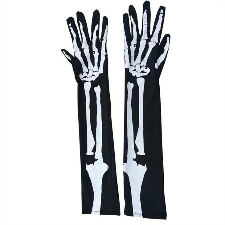 Halloween Skeleton Gloves04221349521