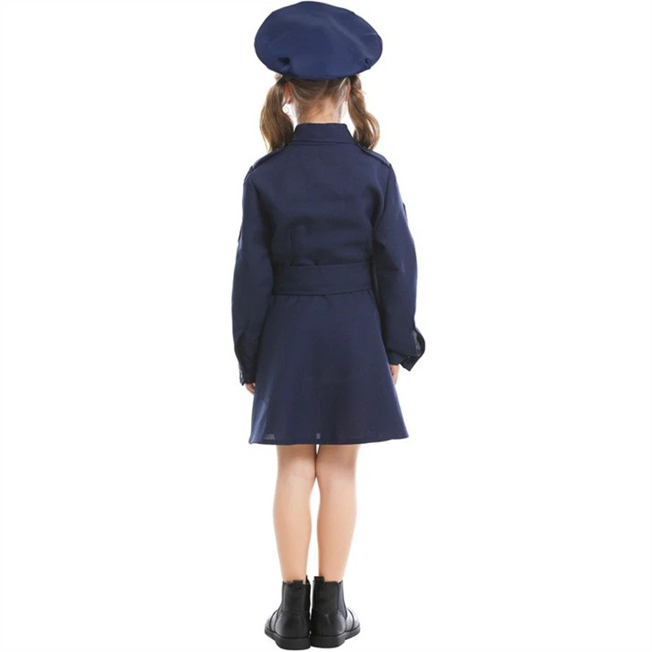 Kids Dress Up Cosplay Police Costume28237136685