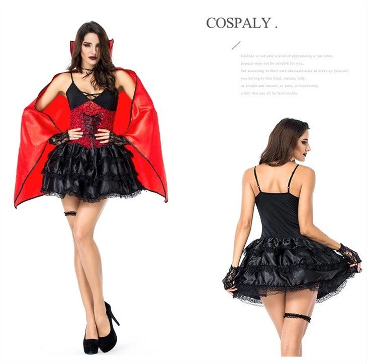 Sexy Vampire Halloween Costume10383333481