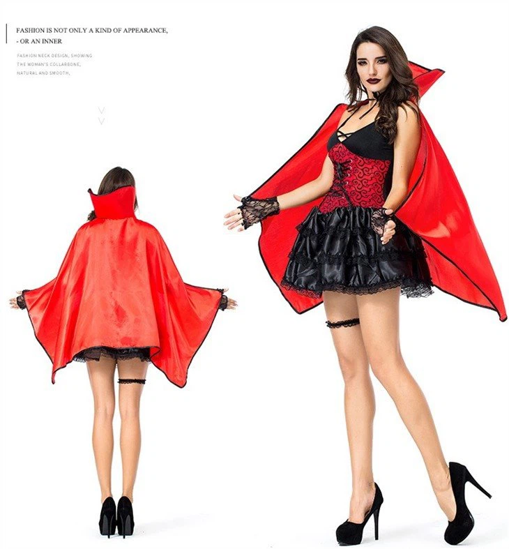 Sexy Vampire Halloween Costume10404400761