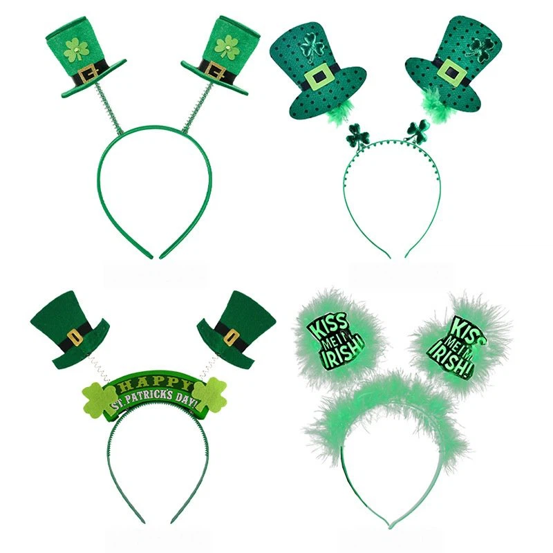 Stripe Green Irish St Patrick Headband44536343733