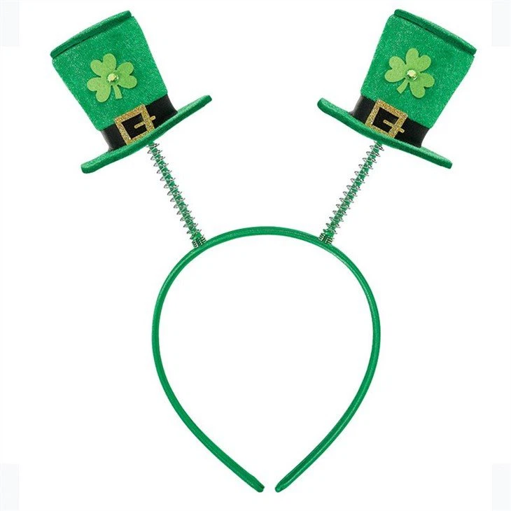 Stripe Green Irish St Patrick Headband45032376374