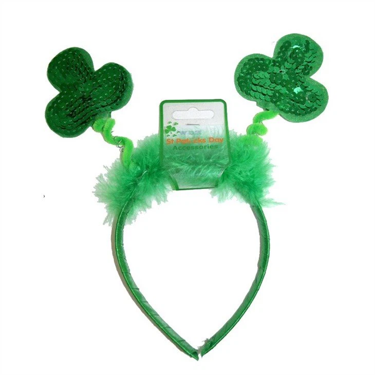 Stripe Green Irish St Patrick Headband45051778342