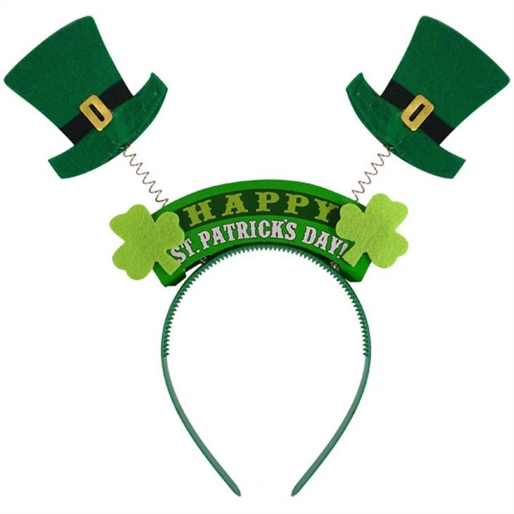 Stripe Green Irish St Patrick Headband45070877488