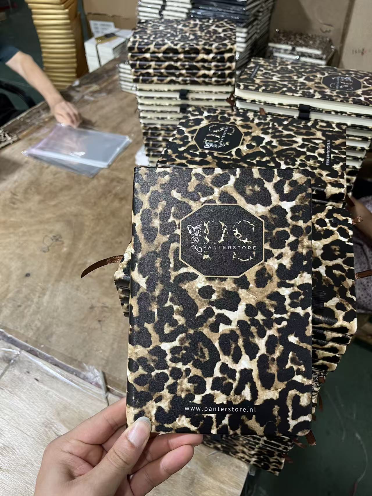 Stylish Leopard Print Notebook