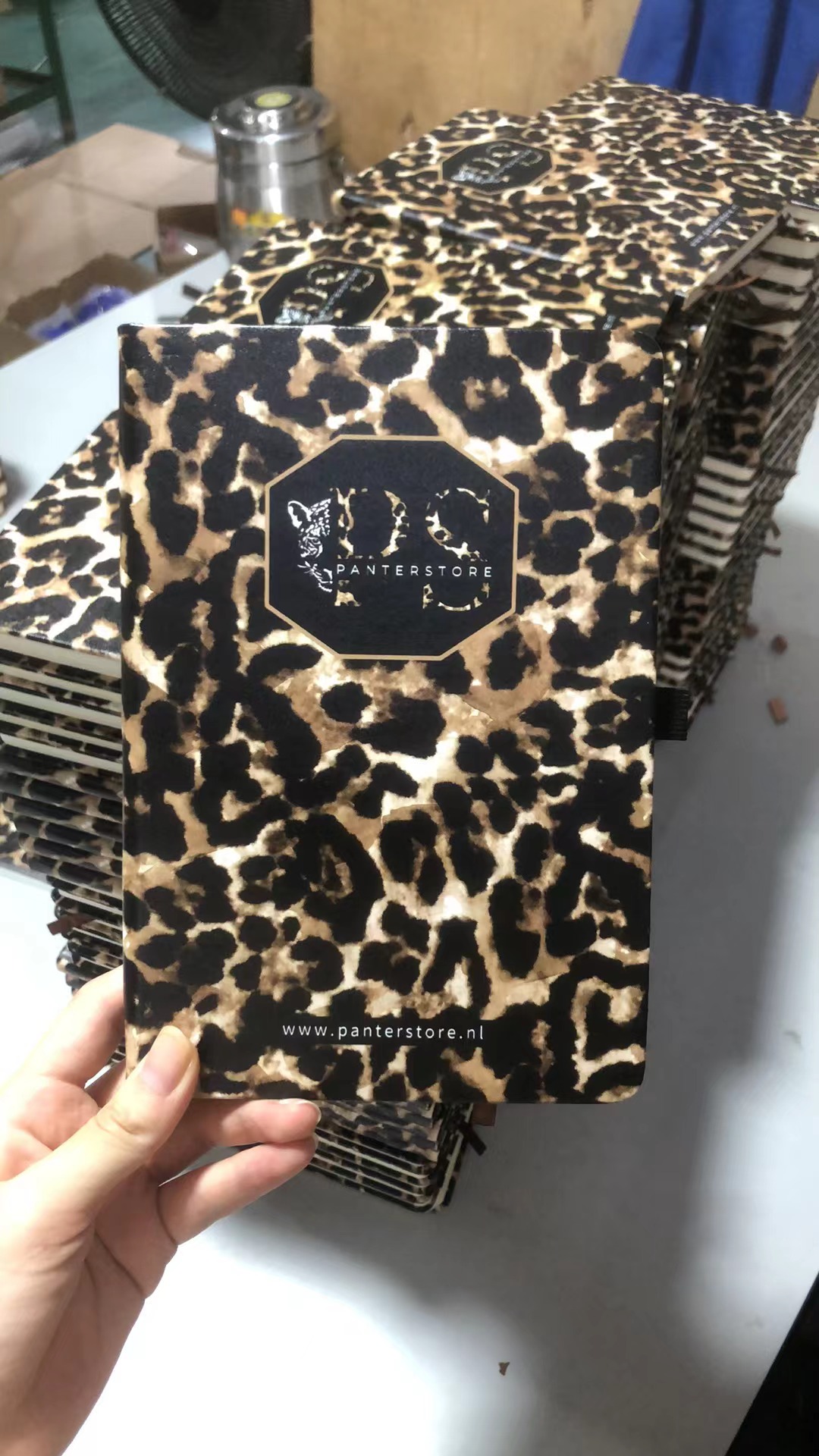 Stylish Leopard Print Notebook