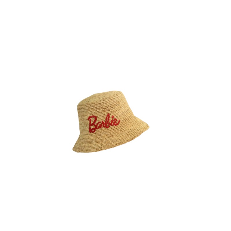 Handcrafted crochet raffia sun hat foldable bucket hat