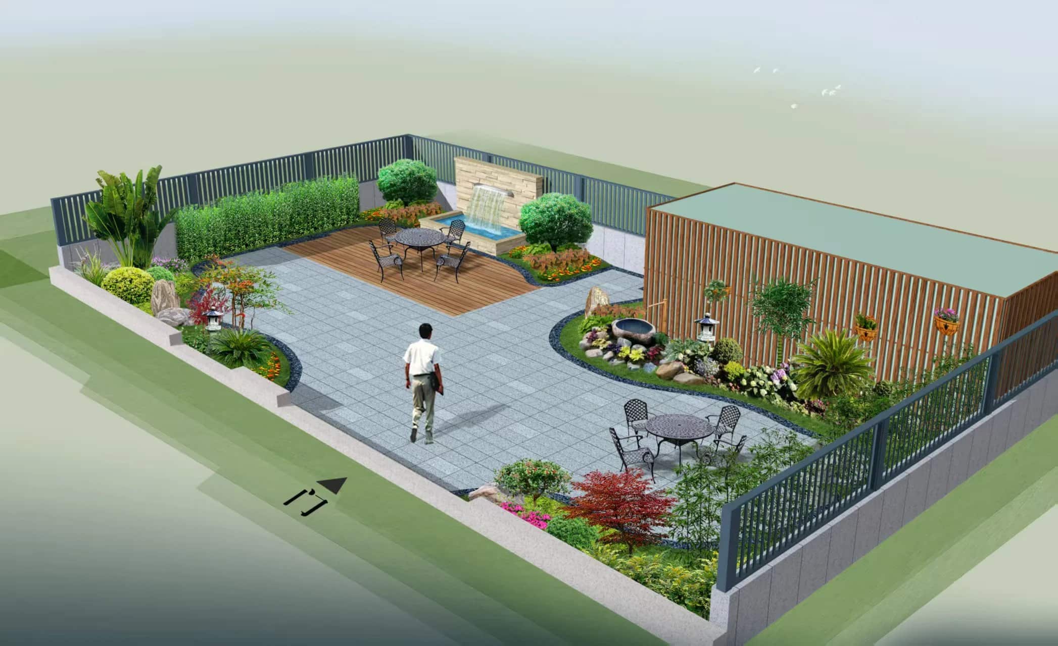 Home Orientation Imbalance Illustration Feng Shui Balance Service Peaceful Living Space Creation